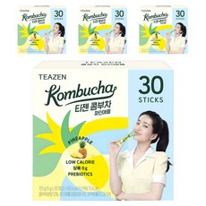 티젠 파인애플 콤부차, 5g, 30개입, 4개