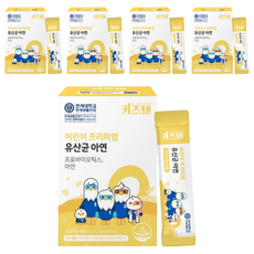 키즈텐 어린이 프리미엄 유산균 아연, 60g, 5개