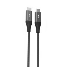 FeeLTEK Kleio USB-C to USB-C 3.2 充電傳輸編織線, 1個