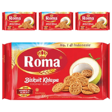 印尼 Roma 椰子餅, 300g, 4包