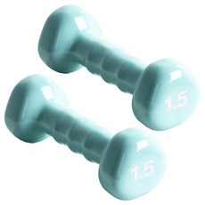 아이워너 PVC 삼각 아령, 1.5kg, 2개