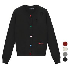 BEVERLY HILLS POLO CLUB 比佛利保羅 女款可愛鈕扣針織開襟衫