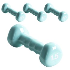 아이워너 PVC 삼각 아령, 1.5kg, 4개