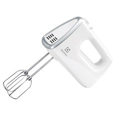 Electrolux 伊萊克斯 EHM3407 手持攪拌器, 350W大馬力, 5段速, 附攪麵勾和打蛋器