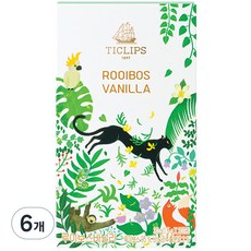 쌍계명차 티클립스 루이보스 바닐라, 1.5g, 20개입, 6개