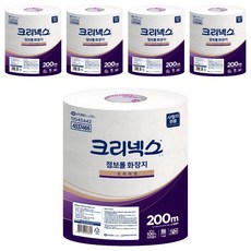 Kleenex 舒潔 2層超大捲筒衛生紙優質250m, 200m, 3捲, 5袋