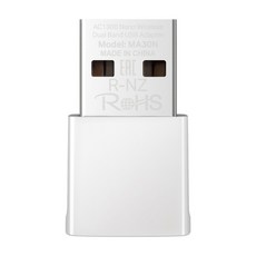 MERCUSYS 水星網路 AC1300 雙頻/迷你型/無線微型USB網路卡 內建天線, 1個, MA30N