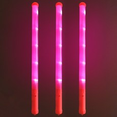 비에이비오 LED 스틱 야광봉 45cm, 레드, 3개