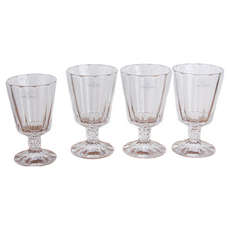 德國唯寶歌劇院紅葡萄酒, 4個, 透明