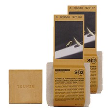톤28 얼굴 씻을거리 S2 린씨드오일 린시드오일 약산성 클렌징 비누, 100g, 2개입