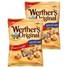 웨더스 오리지널 크림 캔디 슈가프리, 70g, 2개