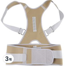 NAUMDAREUN 端正姿勢矯正帶 膚色 40~55kg, 3個