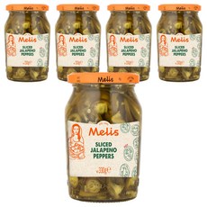Melis 할라페뇨 페퍼, 330g, 5개