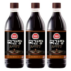 [해표] 국간장, 930ml, 3개
