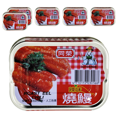 同榮 辣味紅燒鰻, 肥美多汁, 餐桌風味, 口感Q彈, 100g, 6罐