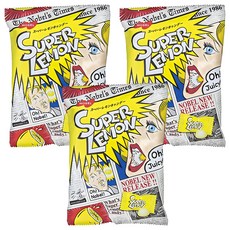 NOBEL 諾貝爾 超級檸檬糖, 88g, 3袋