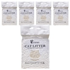 豆腐貓砂,原味, 6L, 5包