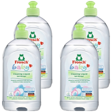 Frosch 德國小綠蛙 嬰兒奶瓶清潔劑, 4個, 500ml