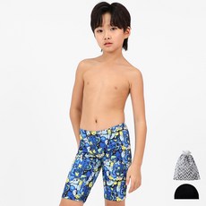 아쿠아티카 남아용 수영복 AQA204 + 스판수모 랜덤 발송 + 비닐백 세트