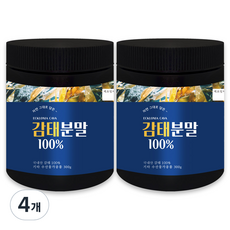 헬로우그린 국산 감태 분말 가루, 300g, 4개