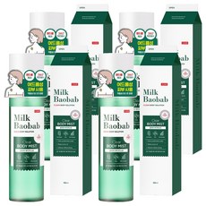 밀크바오밥 클리어 바디미스트, 4개, 150ml