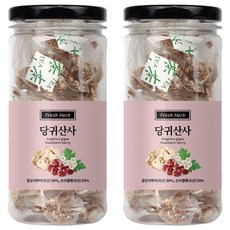 Sinsunherb 當歸山楂茶三角立體茶包, 1.5g, 20包, 2罐