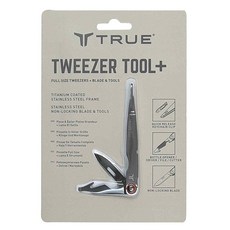 TRUE UTILITY 多功能鑷子多用途工具Tweezer Tool+ 8.5 x 1 x 0.5cm, 1支
