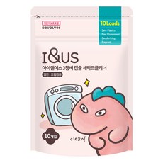 아이앤어스 3챔버 세탁조클리너 10개입, 140g, 1개