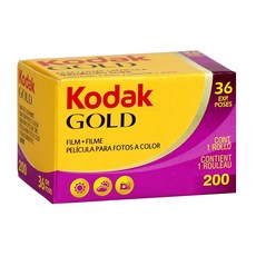KODAK 柯達 120 GOLD 200 柯達金膠卷彩色負片 底片 36張, 1個