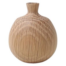 마켓피오 홈 인테리어 나무 꽃병 타입2, 혼합색상, 1개