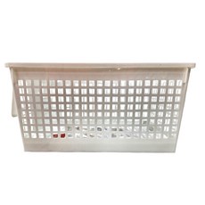 KEYWAY 聯府 櫥櫃手把深型收納籃 2件組, 白色, 1組