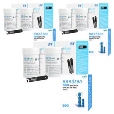 바로잰 혈당 측정 검사지 100p + 채혈침 100p, 3세트