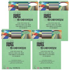 DOOSUNG PAPER Jumbo OA花紋紙 80g 淡黃綠色, A4, 400個