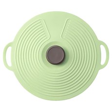 E.dot 防塵矽膠杯蓋 綠色 11x11cm 防塵保鮮, 11 x 11cm, 1個