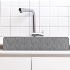 Sonorite 矽膠蜂窩水槽止水塞 10 cm, 1個, 灰色