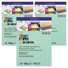 두성종이 OA 팬시페이퍼 컬러복사지 청연두색 180g R13, A4, 45개
