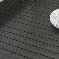 알뜨리 허니 에코 매트 8p + 커넥터 20p, 블랙, 1세트