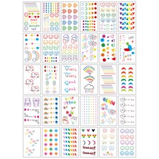 月集 紋身貼紙 30款, H, 1套