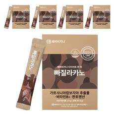 EVER BIKINI Ppagillacano藤黃果萃取咖啡沖泡粉, 92.4g, 5盒