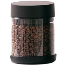 Liviella 數位自動真空耐熱玻璃咖啡豆儲存罐 600ml, 1個, 單一顏色