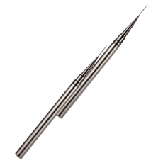 喵汪森林 日式美甲拉線筆 18mm, 2支, 槍灰色