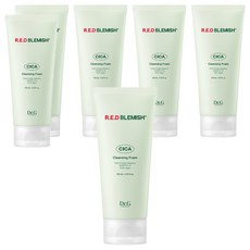 Dr.G 紅色瑕疵 Cica 潔面泡沫三重, 6個, 120ml