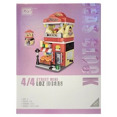LoZ 1628 積木 比薩店 6歲以上, 1盒