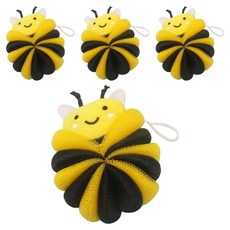 DAOMI 嗡嗡蜜蜂沐浴球, 4個, 單一顏色