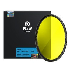 Schneider KREUZNACH B+W BASIC MRC YELLOW 022 濾鏡 52mm, 1個, 單一商品