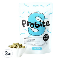 빌리스벳 반려동물 프로바이트 영양제, 피부/피모, 30g, 3개