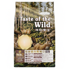 Taste of the Wild 海陸饗宴 全齡犬 零穀飼料, 鹿肉 + 鷹嘴豆, 2.27kg, 1袋