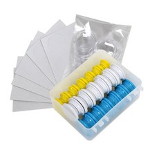 Magpia 姓名磁鐵夾 膠囊型, 30個, 混合顏色