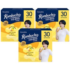 티젠 콤부차 진저레몬, 5g, 30개입, 3개