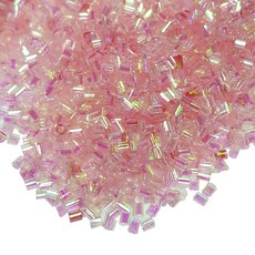 嘎吱作響史萊姆材料 桃粉色亂切吸管, 1個, 混合色